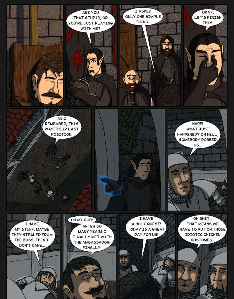 Tales From Somewhere - The Legend - Episode 183, Page 1: A holy quest
