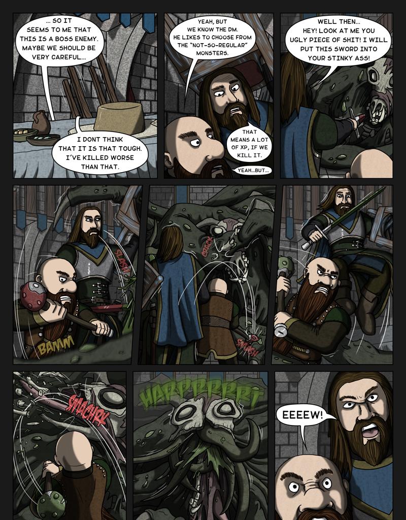 Tales From Somewhere - The Legend - Episode 200, Page 1: Attack for XP