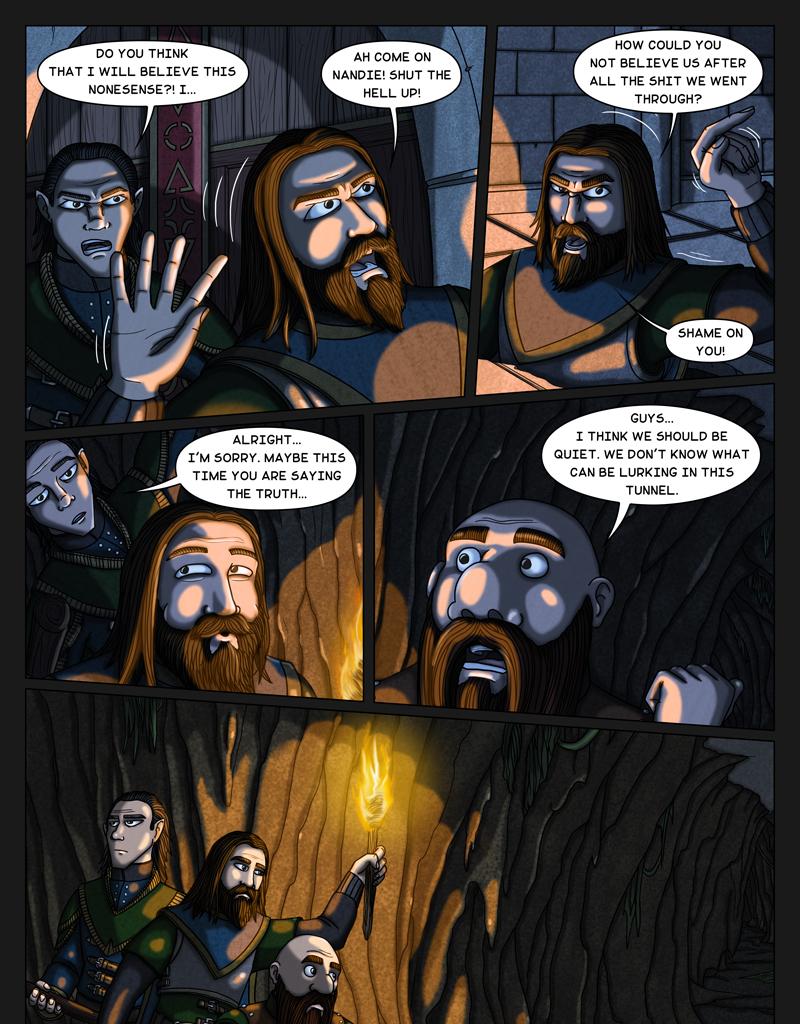 Tales From Somewhere - The Legend - Episode 205, Page 1: Into darkness