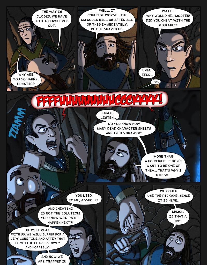 Tales From Somewhere - The Legend - Episode 208, Page 1: Busted
