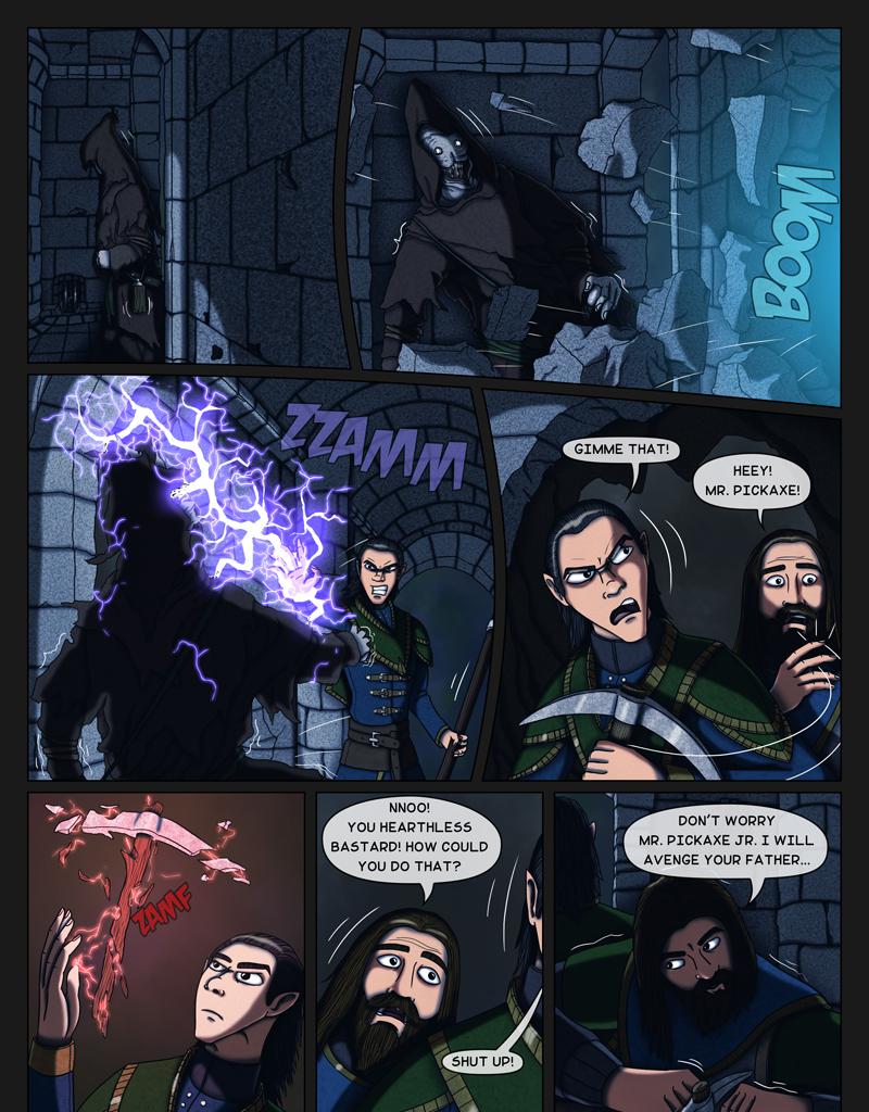 Tales From Somewhere - The Legend - Episode 209, Page 1: The pickaxe family