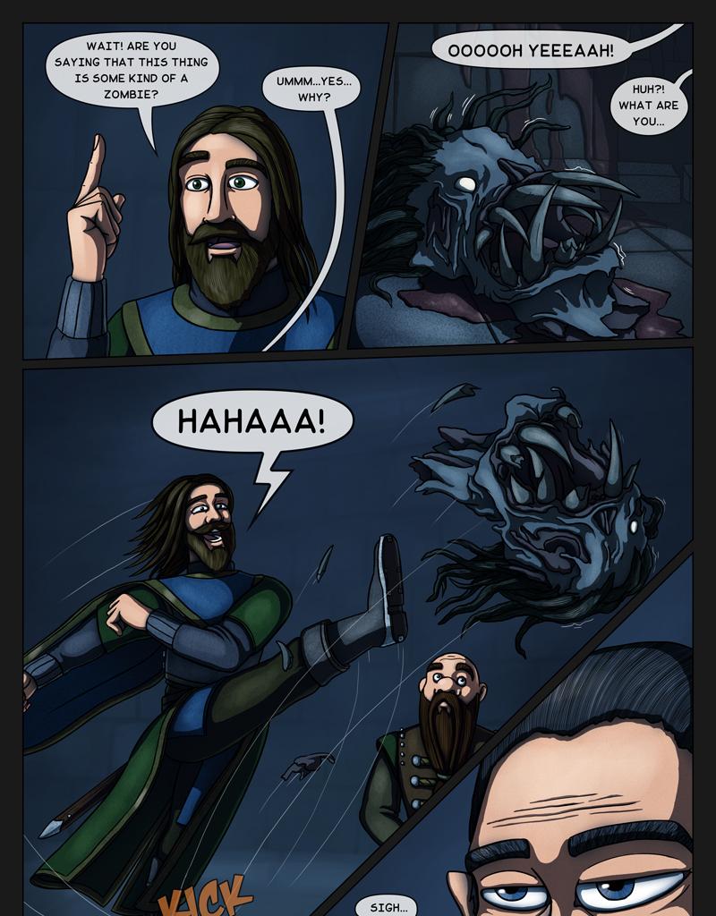 Tales From Somewhere - The Legend - Episode 218, Page 1: Monster Ball