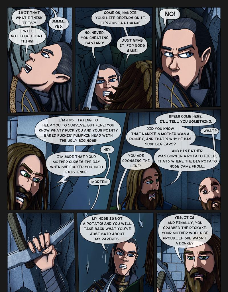 Tales From Somewhere - The Legend - Episode 226, Page 1: Argue