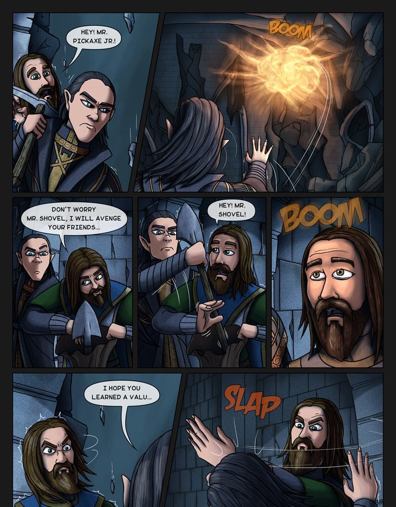Tales From Somewhere - The Legend - Episode 227, Page 1: Pickaxe and shovel
