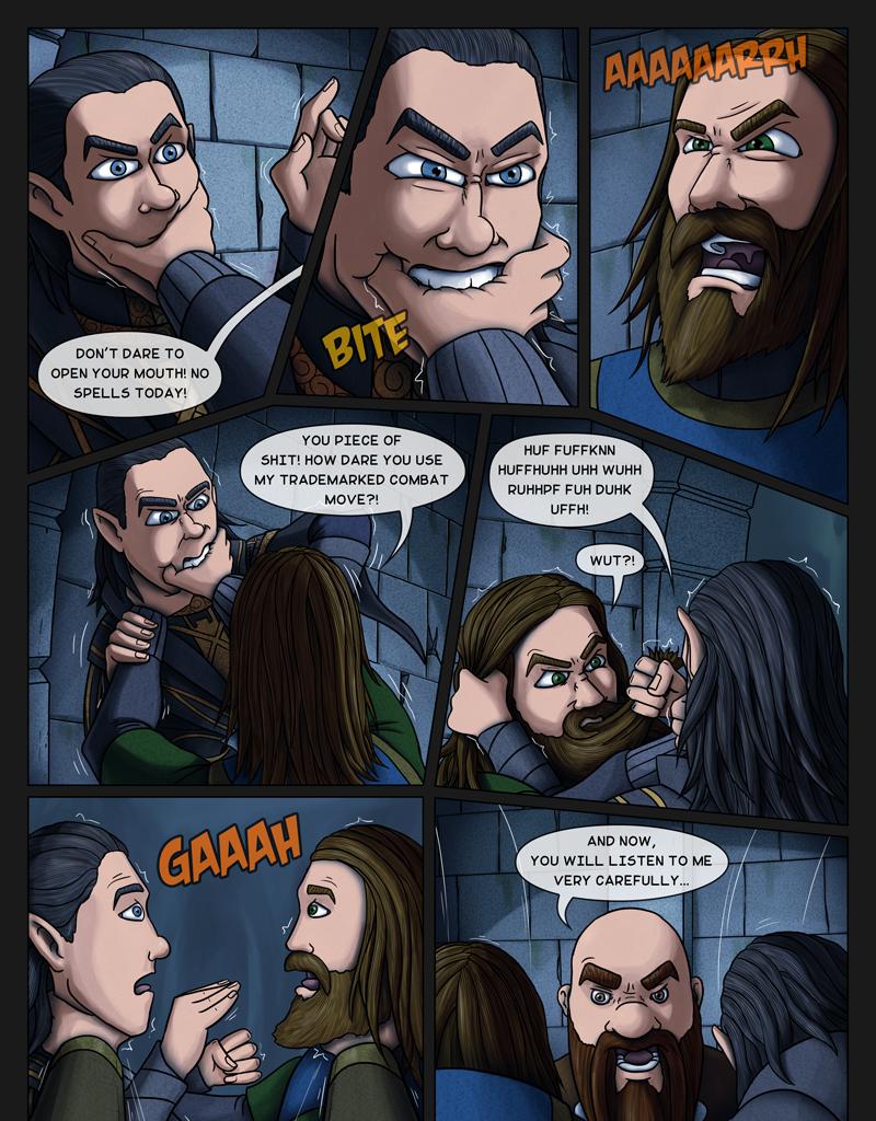Tales From Somewhere - The Legend - Episode 228, Page 1: Peaceful conversation