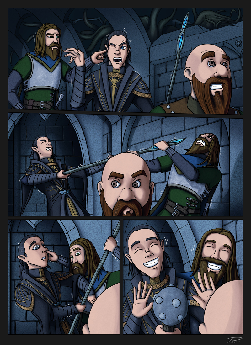 Tales From Somewhere - The Legend - Episode 231, Page 1: Sneaking