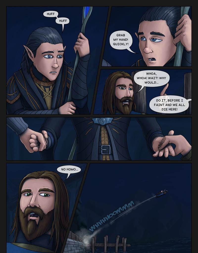 Tales From Somewhere - The Legend - Episode 236, Page 1: Into the air