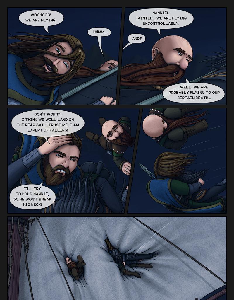 Tales From Somewhere - The Legend - Episode 237, Page 1: Mid flight