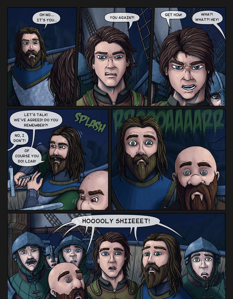 Tales From Somewhere - The Legend - Episode 240, Page 1: Stinky is near