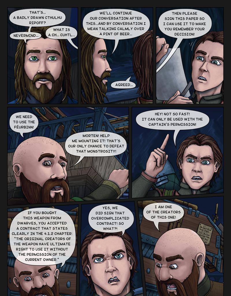 Tales From Somewhere - The Legend - Episode 242, Page 1: Dwarven rights