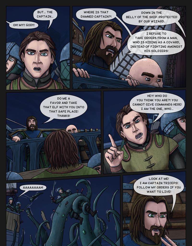Tales From Somewhere - The Legend - Episode 243, Page 1: Captain