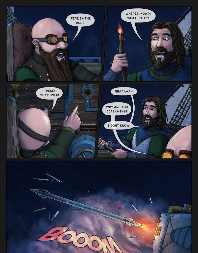Tales From Somewhere - The Legend - Episode 245, Page 1: Fire in the hole