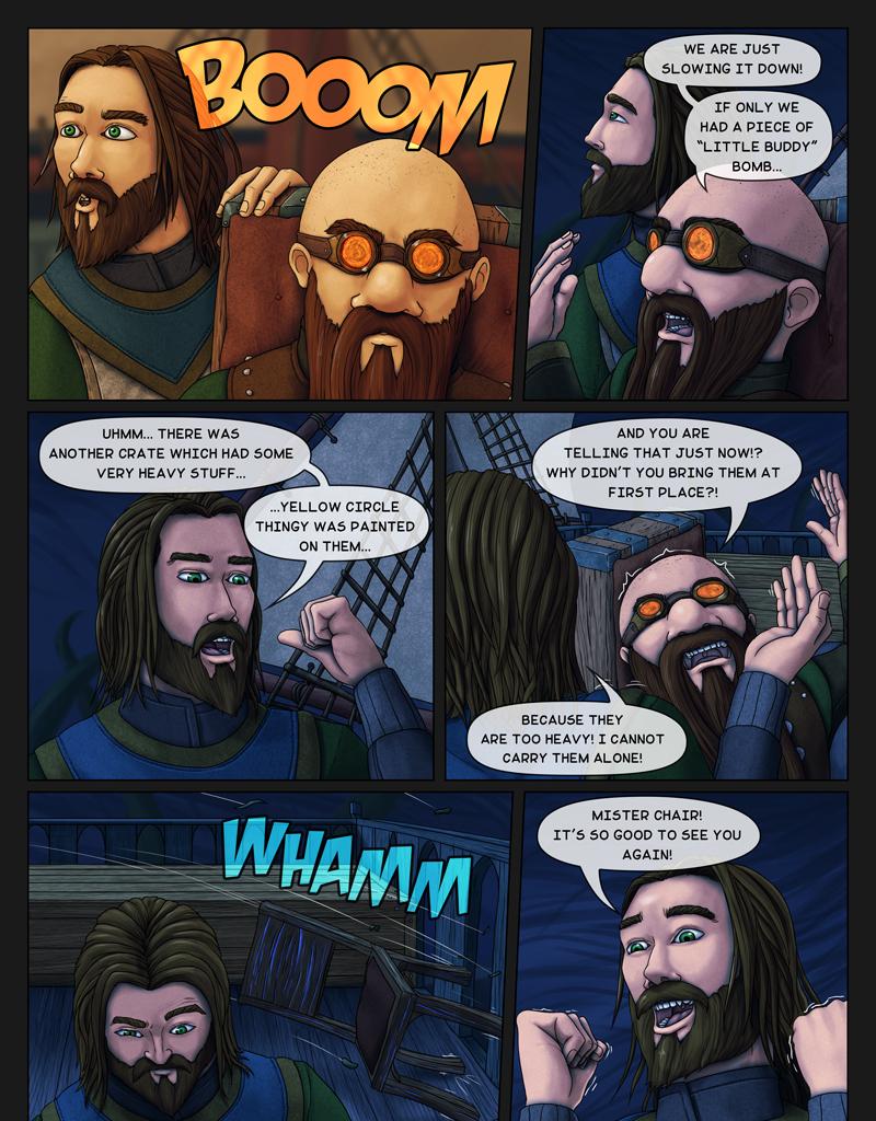 Tales From Somewhere - The Legend - Episode 247, Page 1: Mr Chair is back