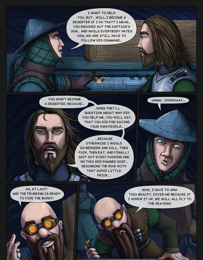 Tales From Somewhere - The Legend - Episode 252, Page 1: Delivering the bomb