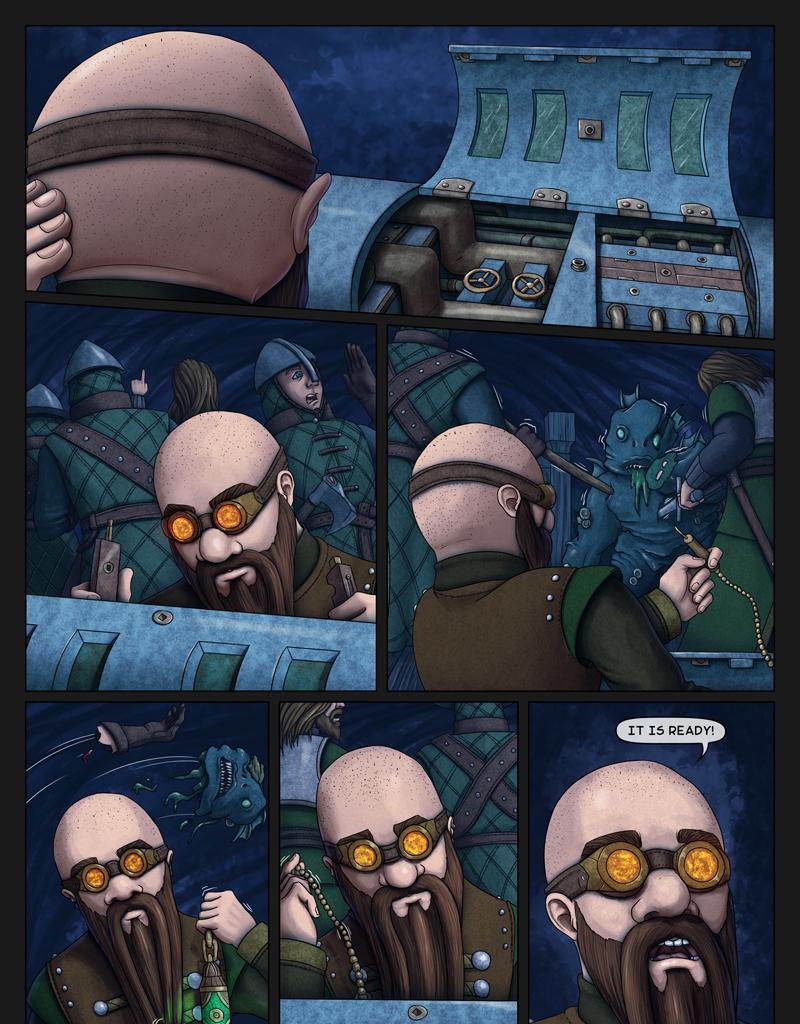 Tales From Somewhere - The Legend - Episode 253, Page 1: Arming the bomb
