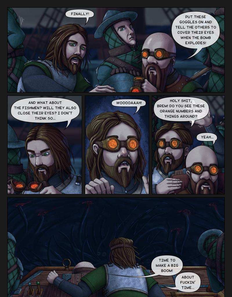Tales From Somewhere - The Legend - Episode 254, Page 1: Loading the bomb