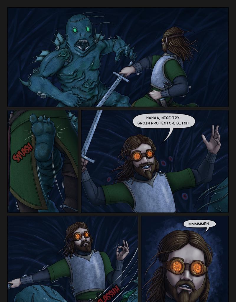 Tales From Somewhere - The Legend - Episode 256, Page 1: Legendary fight