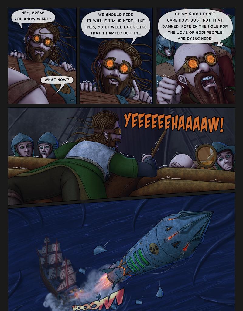 Tales From Somewhere - The Legend - Episode 257, Page 1: Powerful wind