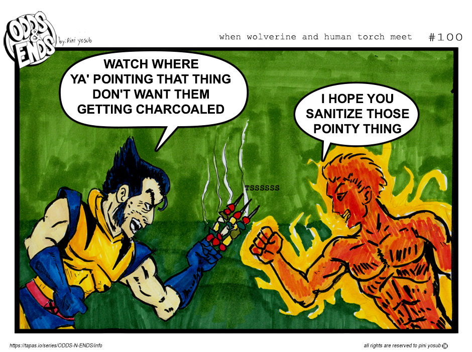 ODDS & ENDS - Episode 100, Page 1: 100