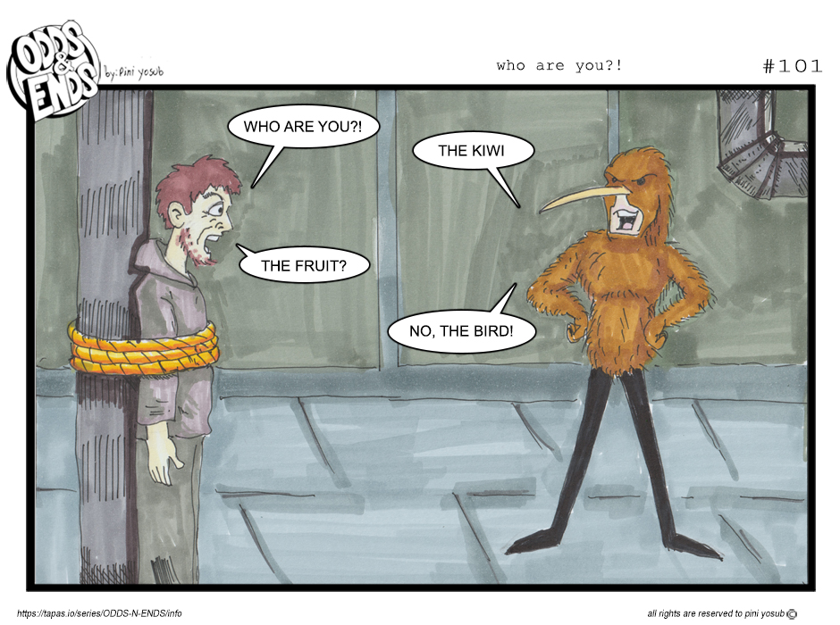 ODDS & ENDS - Episode 101, Page 1: 101