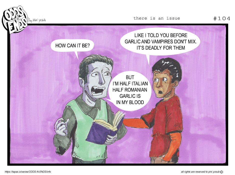 ODDS & ENDS - Episode 104, Page 1: 104