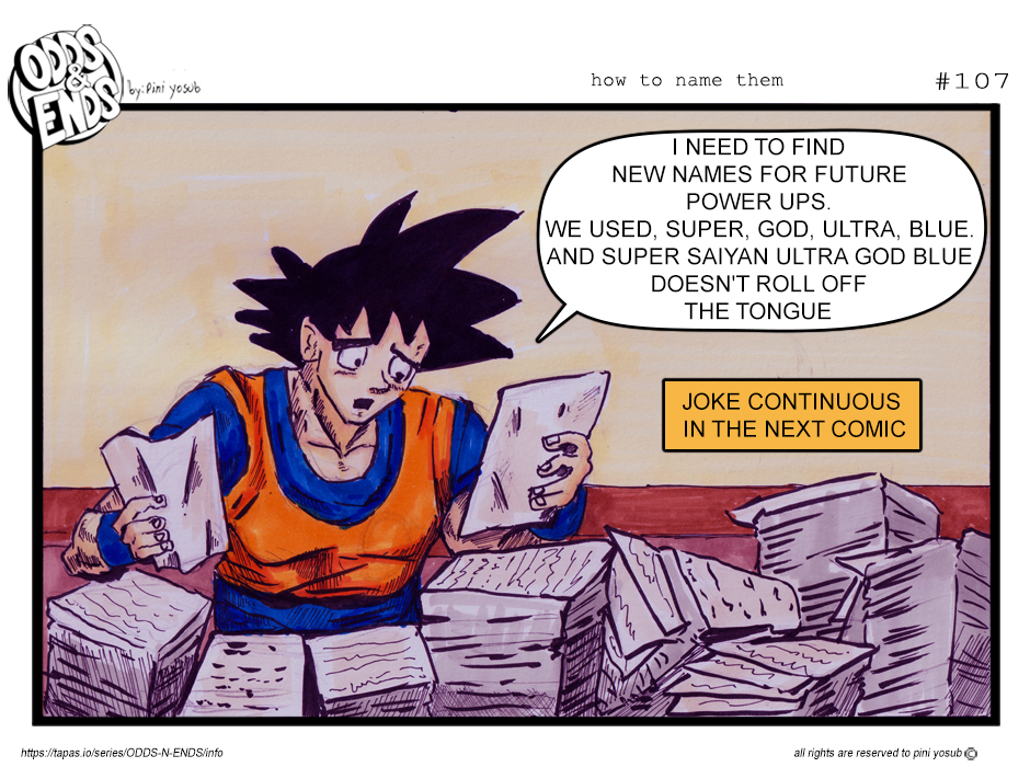 ODDS & ENDS - Episode 107, Page 1: 107