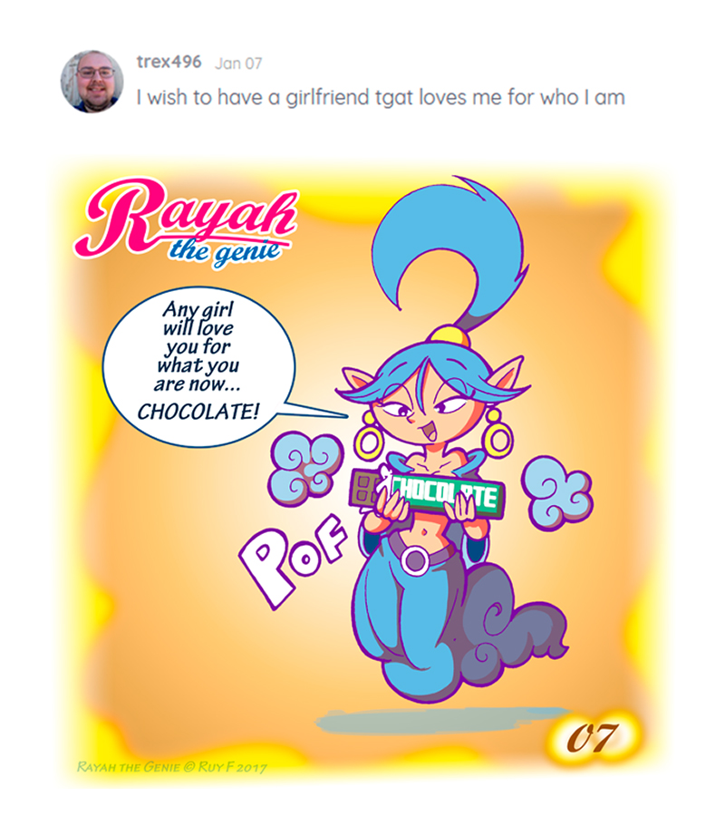 Rayah the Genie - Episode 8, Page 1: Wish No 07