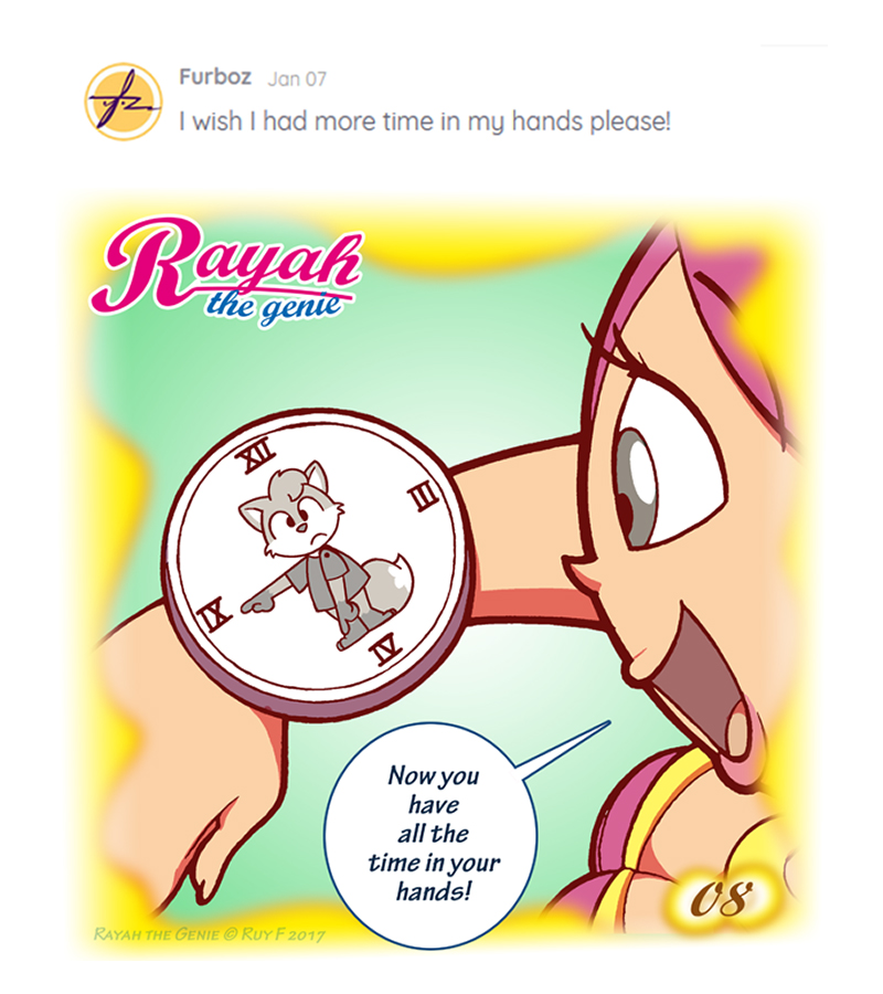 Rayah the Genie - Episode 9, Page 1: Wish No 08