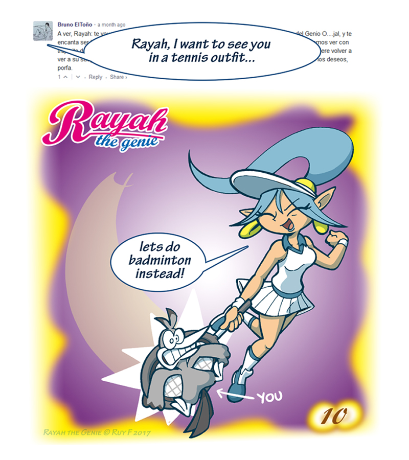Rayah the Genie - Episode 11, Page 1: Wish No 10