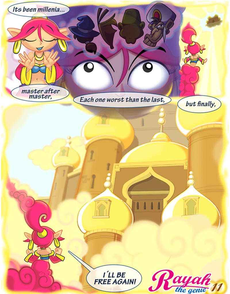 Rayah the Genie - Episode 12, Page 1: Wish No 11