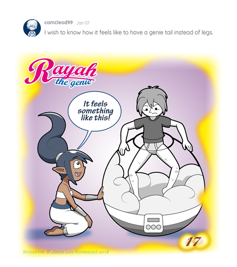 Rayah the Genie - Episode 18, Page 1: Wish No 17