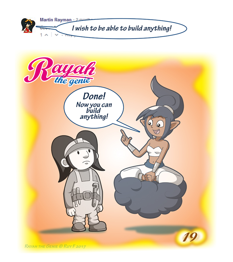 Rayah the Genie - Episode 20, Page 1: Wish No 19