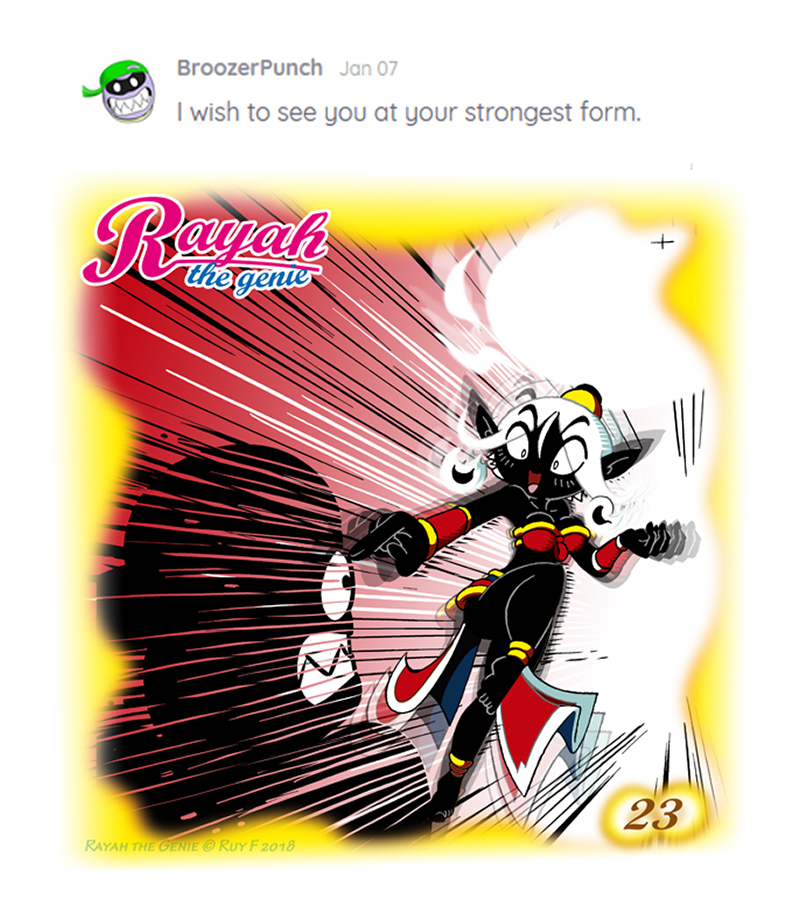 Rayah the Genie - Episode 24, Page 1: Wish No 23