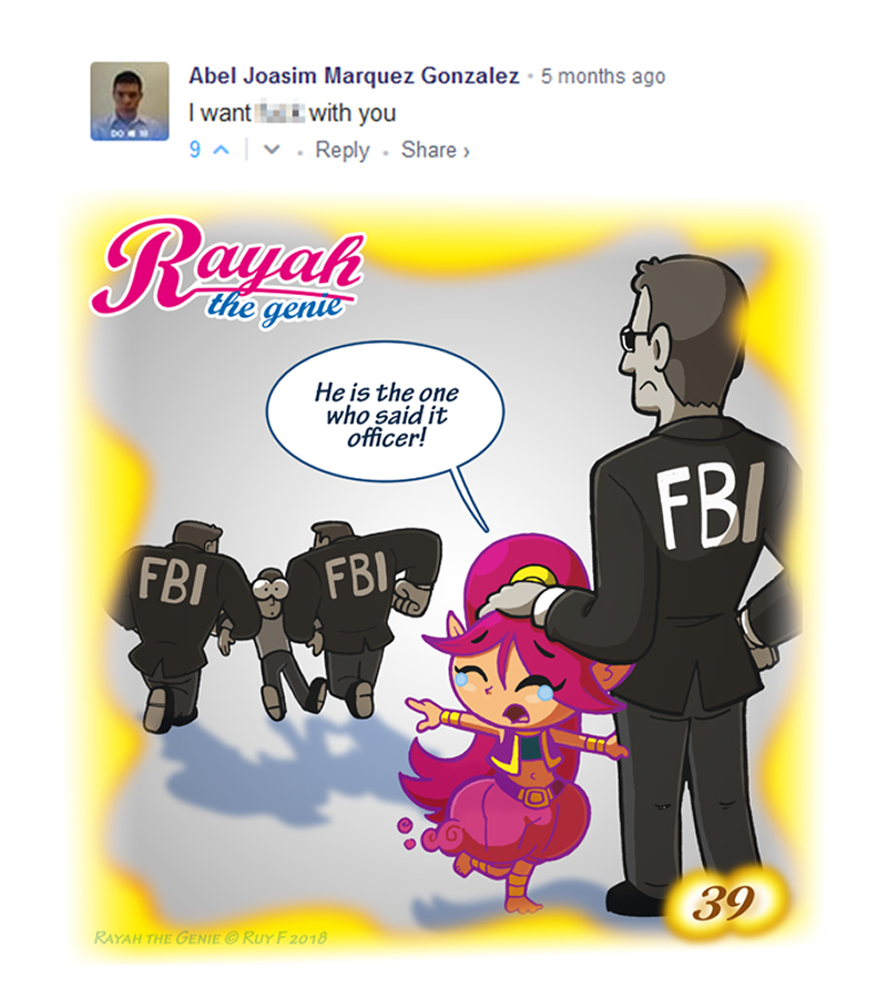 Rayah the Genie - Episode 40, Page 1: Wish No 39