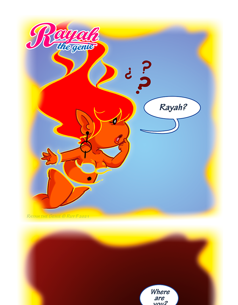 Rayah the Genie - Episode 201, Page 1: Rayah is Missing