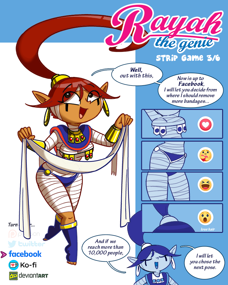 Rayah the Genie - Episode 268, Page 1: Rayah strip game 03