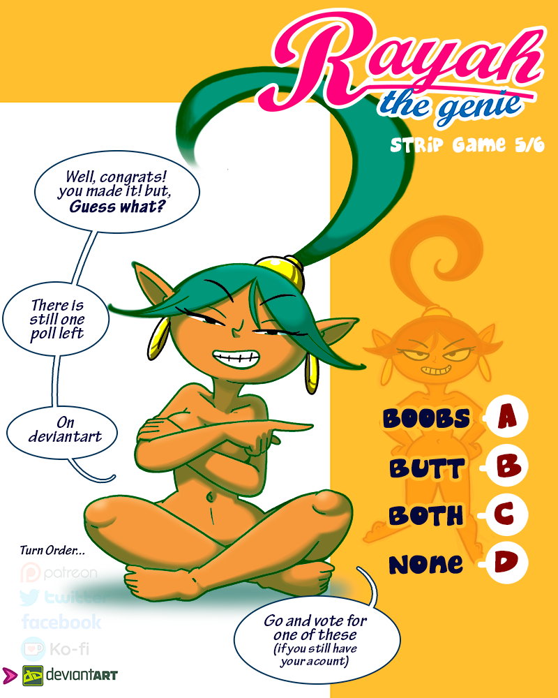 Rayah the Genie - Episode 270, Page 1: Rayah strip game 05