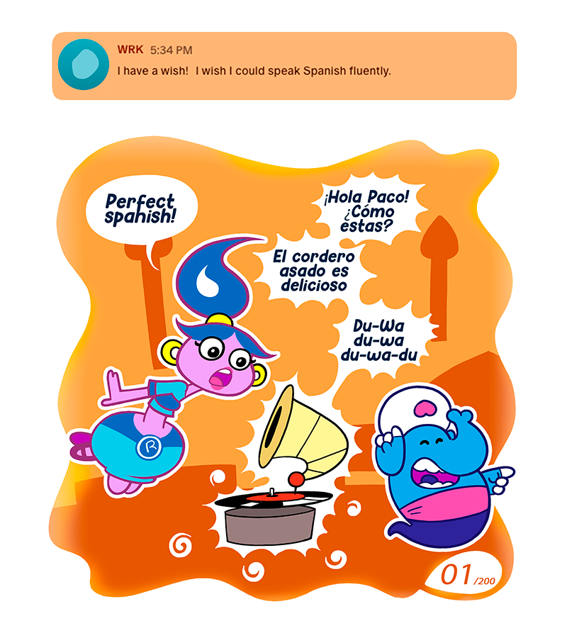 Rayah the Genie - Episode 340, Page 1: Rayah & Trunky 01