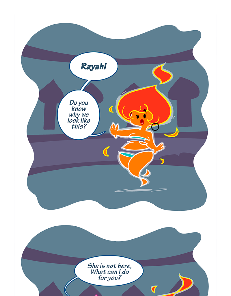 Rayah the Genie - Episode 345, Page 1: Ifrit & Trunky