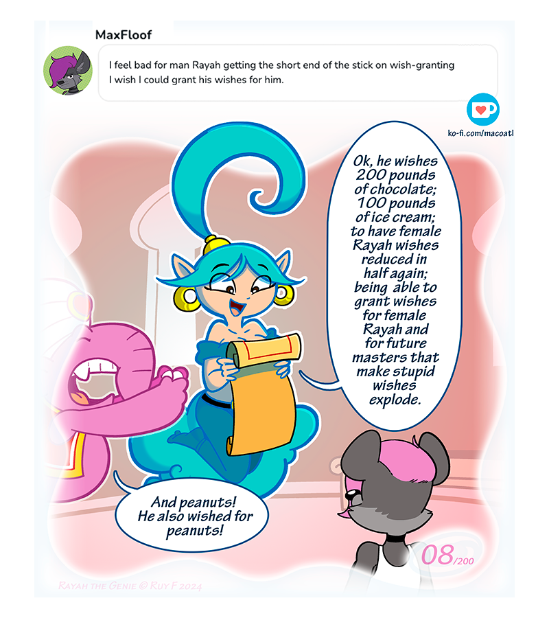 Rayah the Genie - Episode 347, Page 1: Rayah and Trunky 08