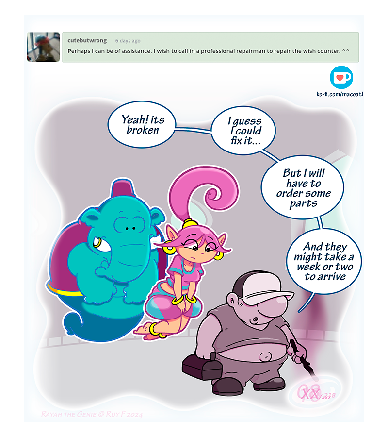 Rayah the Genie - Episode 349, Page 1: Rayah & Trunky 10