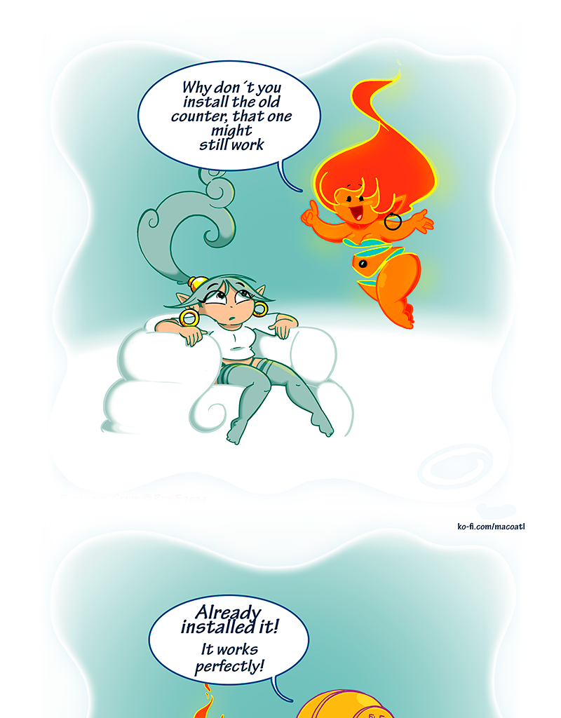 Rayah the Genie - Episode 352, Page 1: Home Improvement