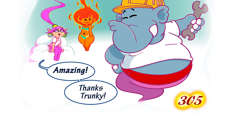 Rayah the Genie - Episode 352, Page 1: Home Improvement