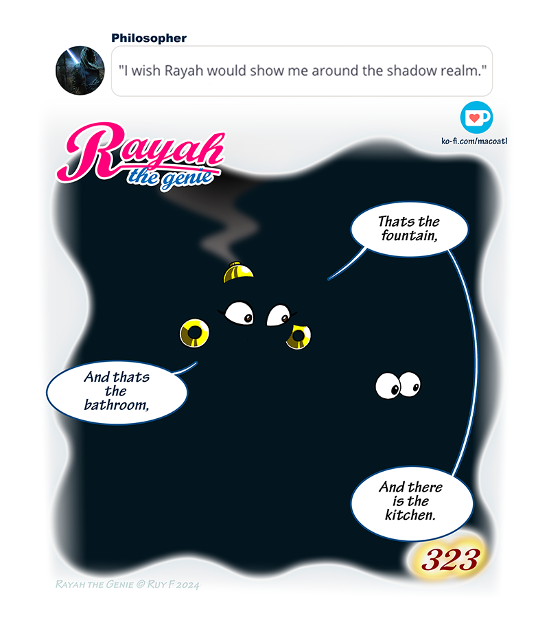 Rayah the Genie - Episode 369, Page 1: Shadow realm