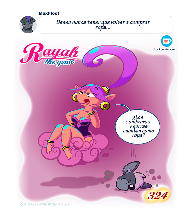 Rayah the Genie - Episode 370, Page 1: Nobody
