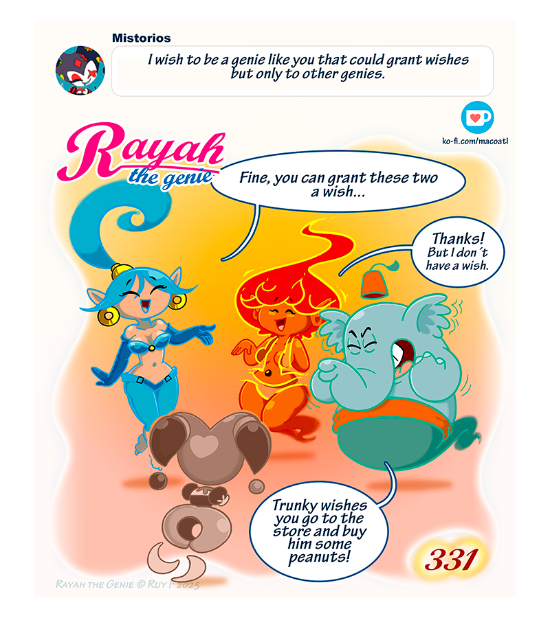 Rayah the Genie - Episode 378, Page 1: Rayah 331