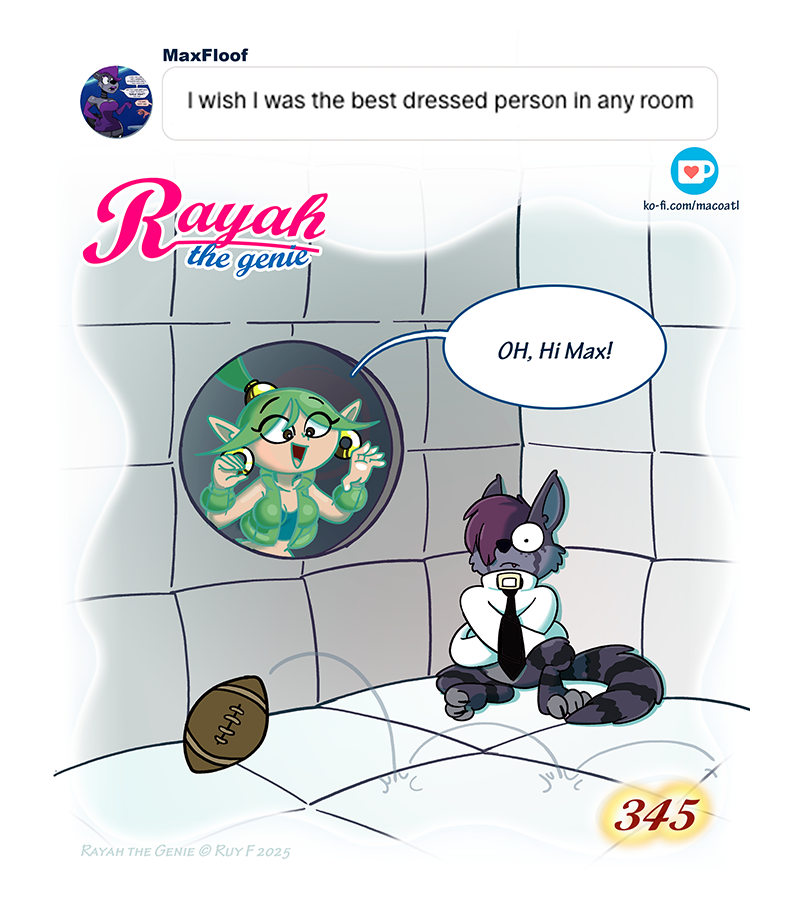 Rayah the Genie - Episode 392, Page 1: In the room