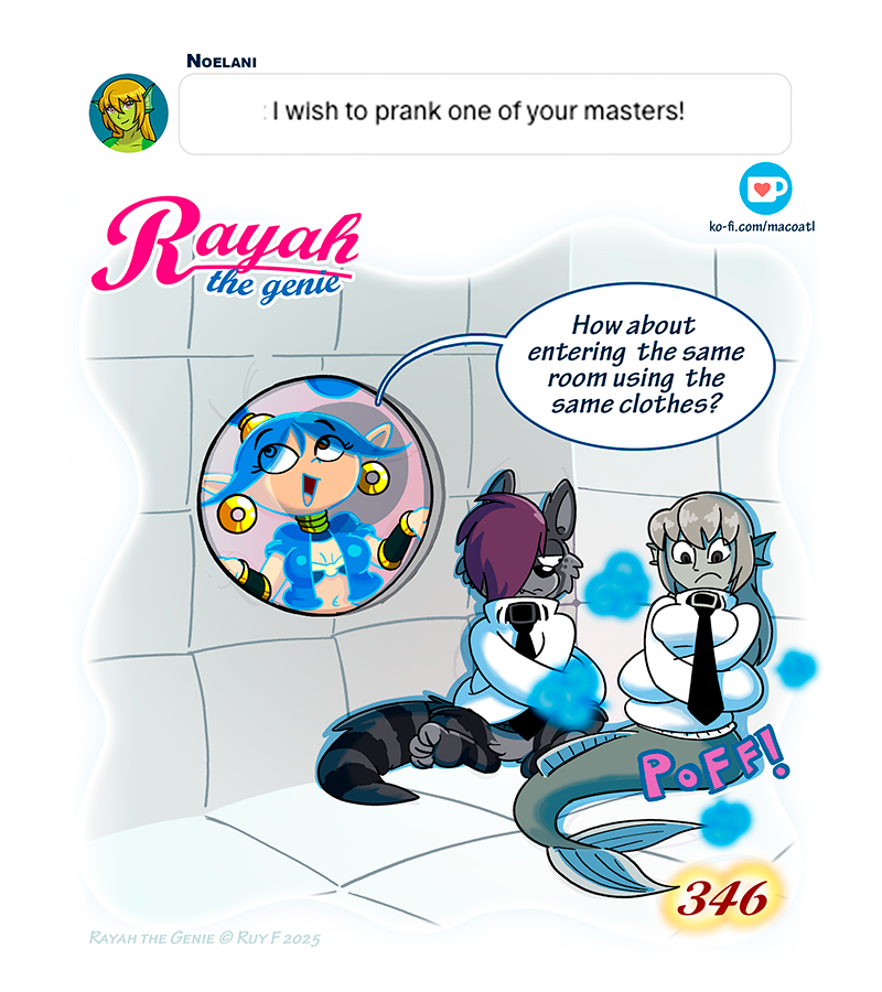 Rayah the Genie - Episode 393, Page 1: A trick