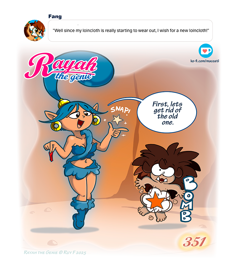 Rayah the Genie - Episode 398, Page 1: Old and new