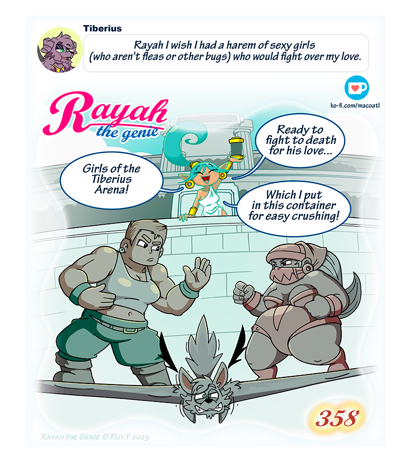 Rayah the Genie - Episode 405, Page 1: Rayah_358_WEB